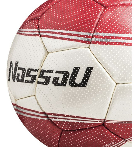 Pelota Futbol Nº 5 Nassau Deluxe Oficial  Cesped Cosida