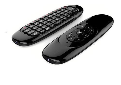 Controle Air Mouse Comando De Voz E Mini Teclado 3d