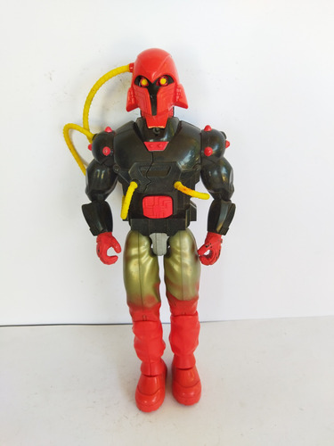 Action Man Doctor X Robot Mascara Daño 011 Rojo 2003