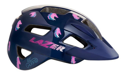 Casco Ciclismo Lazer Lil-gekko Mips Niños Pony Avant Motos Color Azul PONY Talle 46-50