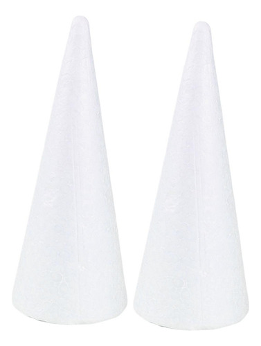 1 Niños Blancos De La Espuma Diy De La Forma Del Cono Que
