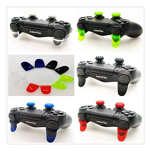 Pack L2 R2 Trigger Extenders Y Accesorios Ps4