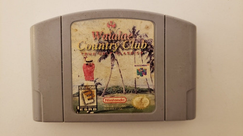 Imagen 1 de 2 de Videojuego Waialae Country Club Golf Consola Nintendo 64