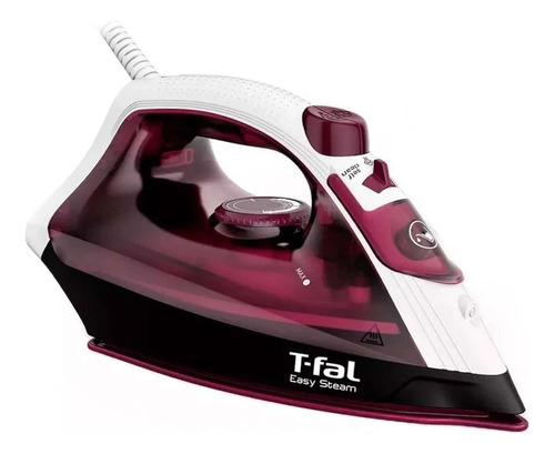 Plancha T-fal Vapor Suela Cerámica 1200w Fv1951 Anticalc 