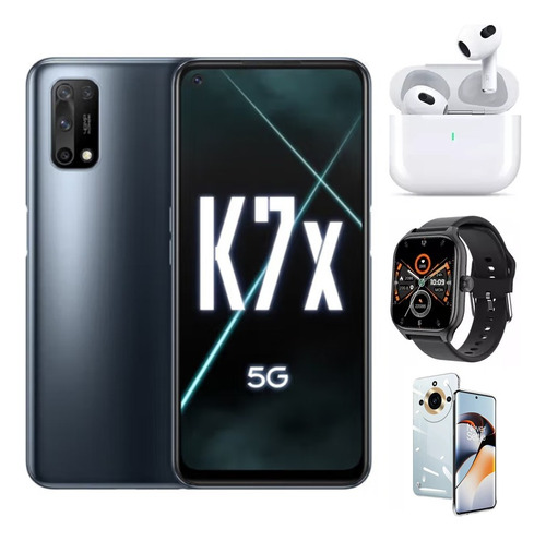 Teléfono Inteligente Oppo K7x 6gb/128gb 5g, Negro