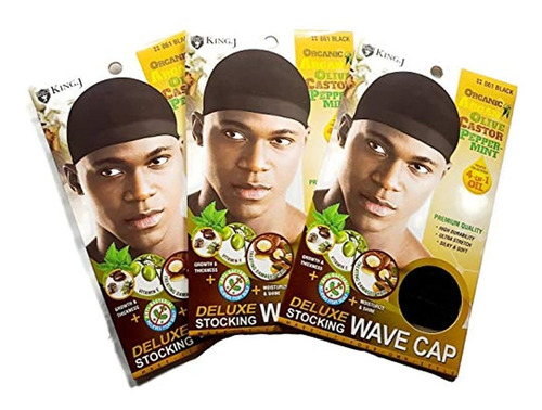 Healthy Treated Wave Deluxe - Gorra De Calcetín (3 Unidades)