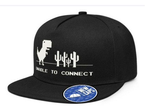  Gorra Snapback Dino Unable Game Internet Pixel #dinopixel 