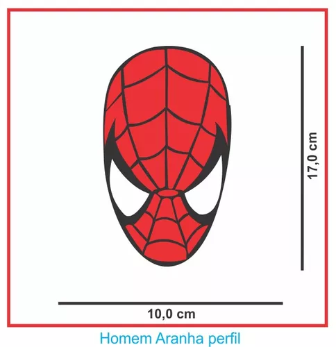 Adesivos Decorativos Homem Aranha Kit 5un Carro Parede Geek