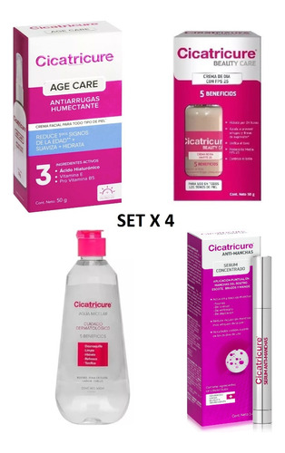 Cicatricure Promo Beauty Care+ Agua Micelar+ Age Care+ Serum