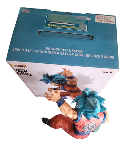 Figura Original Banpresto Dragón Ball Goku Ssj Blue (Usado)