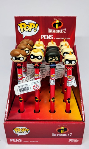 Funko Pop! Pens Plumas Los Increibles Jack Jack (1 Pieza)