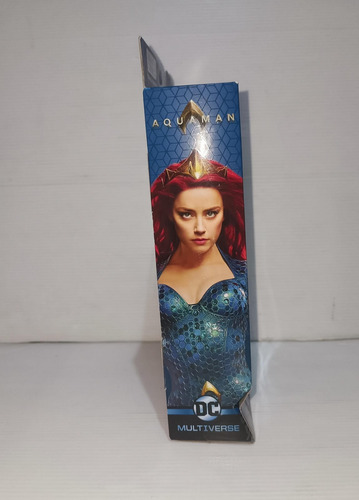 Dc Multiverse Mattel Mera Baf Trench Warrior En Caja (Usado)