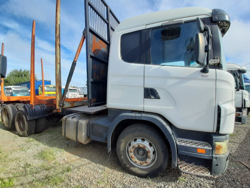 Scania G380 Camión Doble Eje Forestal Con Zorra Montenegro