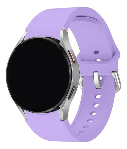 Pulseira Compatível Com Galaxy Watch 5 40mm E 44mm Com Fecho Cor Lavanda