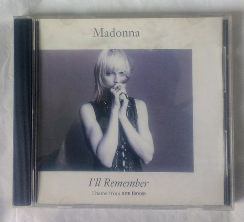 Madonna I'll Remember Maxi Cd Original Edición France 