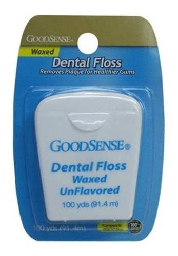 Imagen 2 de 3 de Hilo Dental Encerado Good Sense 100 Yardas