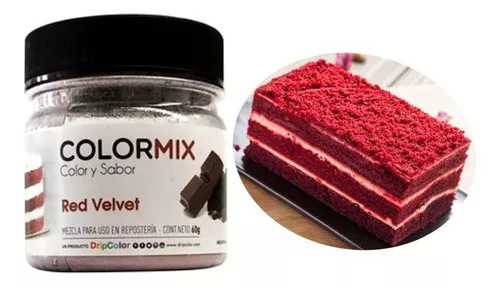 Colorante En Polvo Para Red Velvet Con Sabor A Chocolate