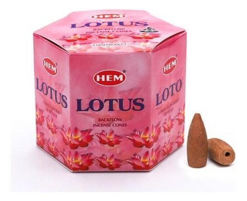 Cono Hem Reflujo Fragancia Lótus En Caja X 40 Unidades 115g Lótus