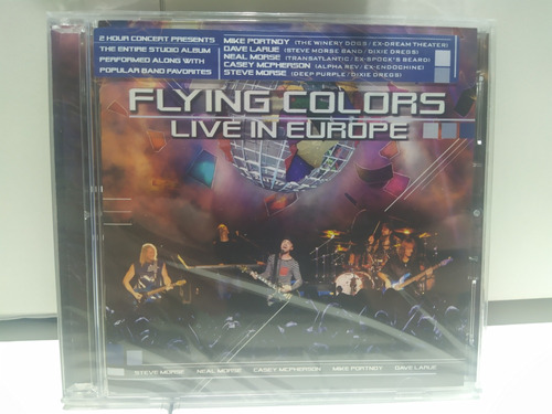 Flying Colors Live In Europe ( 2 Cd Importado) Dream Theater