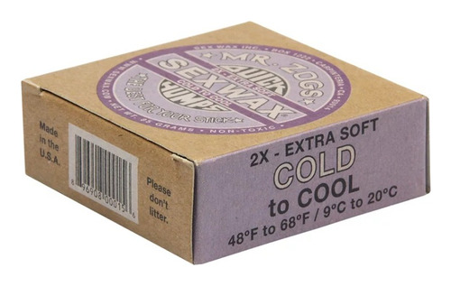 Kit 3 Parafinas Sex Wax Cold To Cool Sexwax Mr. Zogs 