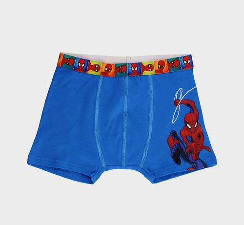 Boxer Algodón Spiderman Caffarena Talla 8 Pack X3 Mt40443