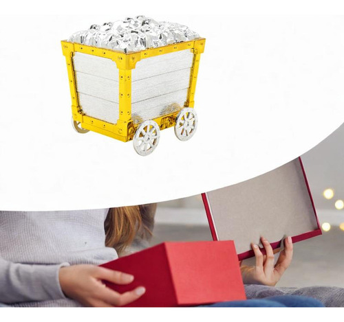 Suministros De Adornos De Carrito De Plata De Oro