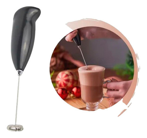 Mini Mixer Misturador Bebida Café Espumadora Leite