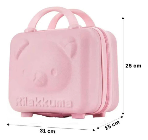 Maletin Mini Util De Osito En Rosado Ho32346 Y+post-it Adhes