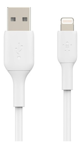 Imagen 1 de 1 de Cable Belkin 3m Boost Charge Para iPhone Lightning a Usb-a