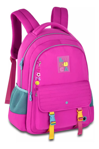 Mochila De Costas Escolar Luluca Meninas Lançamento Lu24601