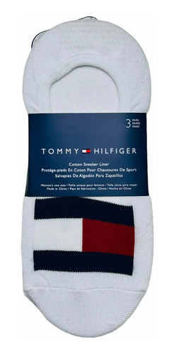 Calcetas Salvapies Algodón Tommy Hilfiger Para Mujer T-37-41