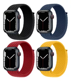 4 Correas Para Apple Watch Band Series Ultra 8 7 Se 6 44 40