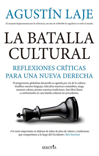 BATALLA CULTURAL,LA - AGUSTIN LAJE, de Agustín Laje. Editorial SEKOTIA EDITORIAL en español