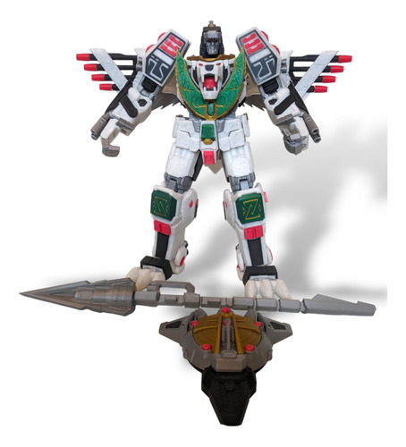 Figura 3d Simil Tigerzord Con Falcon / Guardian Angel 26cm