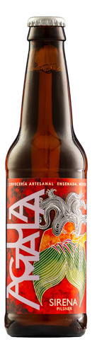 Cerveza Artesanal Agua Mala Sirena Pilsner 355 Ml