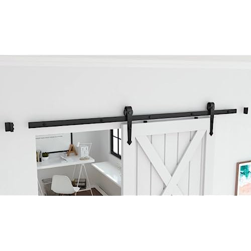 Kit De Herrajes Puerta Corrediza Individual Forma De Fl...