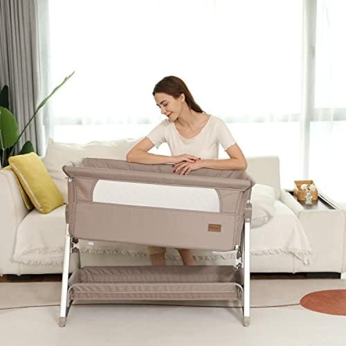 Steanny Cunas Mecedoras Para Bebé Junto A La Cama, Cuna Para
