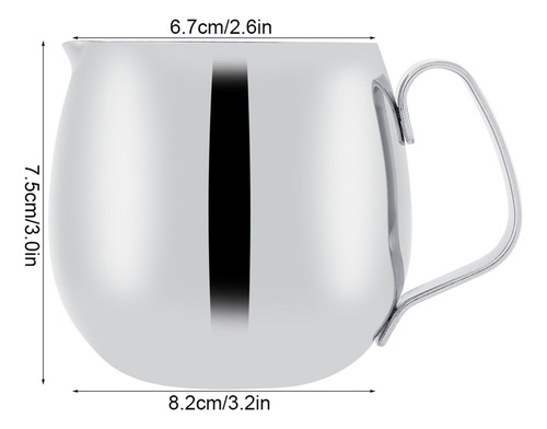 Jarra De Acero Inoxidable Para Espumar Leche Para Café