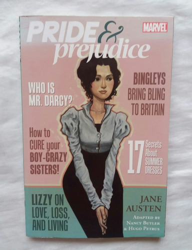 Pride And Prejudice Marvel Jane Austen Novela Grafica Ingles