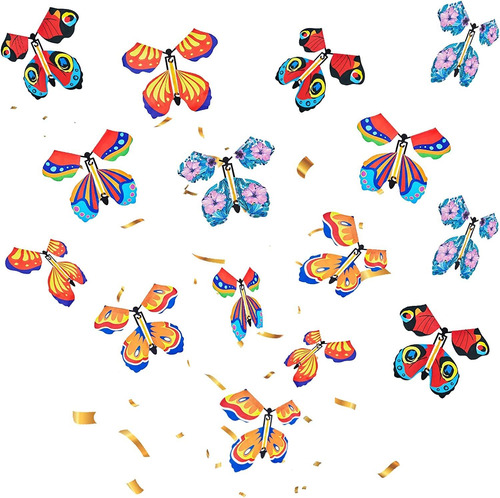 15 Mariposas Voladoras Magicas, Regalo Fiestas, San Valentin