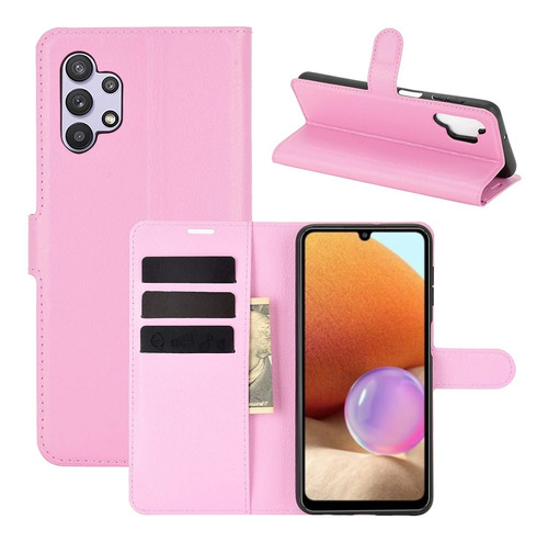 Capa Capinha Carteira Galaxy A32 4g 6.4 Case Couro Flip Top