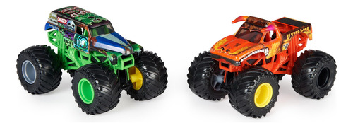 Toy Monster Jam Monster Trucks Grave Digger Vs El Toro Loco