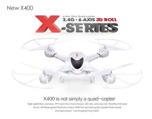 Dron Mjx X400 Con Camara Fpv