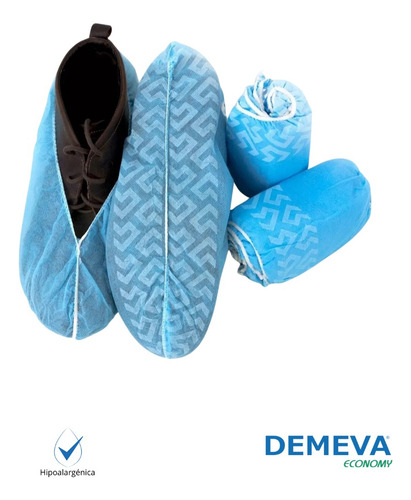 Cubrezapatos Desechable, Antiderrapante Ambiderm 100 Pzas