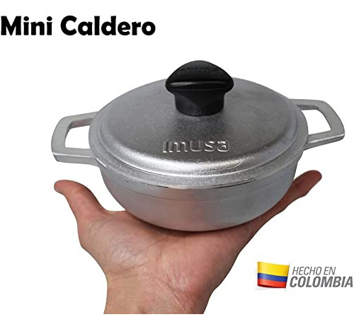 Minicalderos Tradicionales Colombianos Imusa Usa, 4 Piezas,