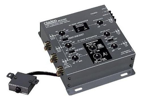 Mcd360 3-way Electronic Crossover