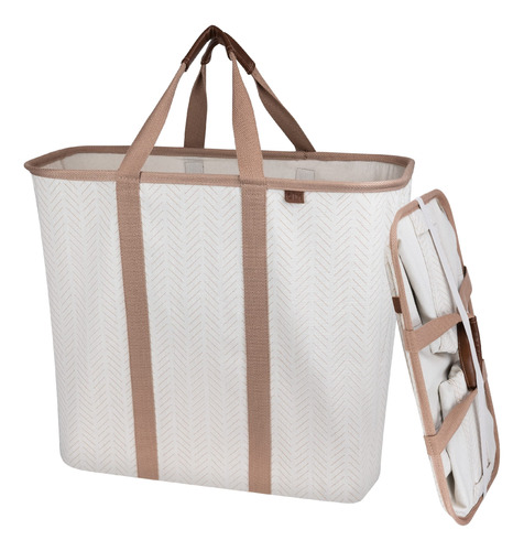 Clevermade Cesta Plegable Para La Ropa Sucia, Cesta Plegable