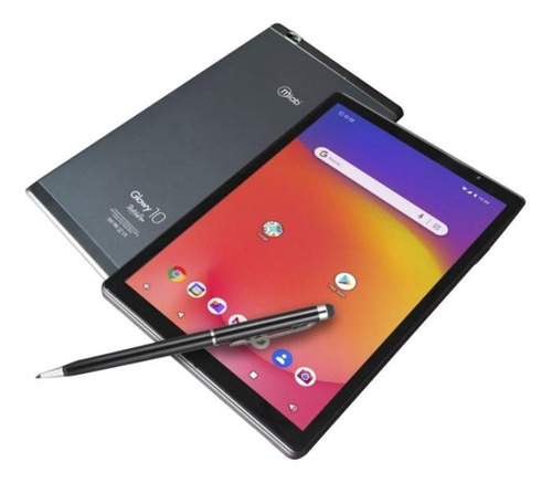 Imagen 2 de 7 de Tablet con funda Mlab Glowy 8990 Sketch Pen 10" con red móvil 32GB negra y 2GB de memoria RAM