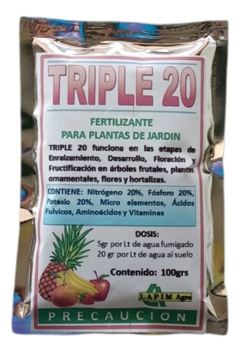 Nutriente Jardin 1 Radix1500 Ch 3kg De Blaukorn + 1 Triple20