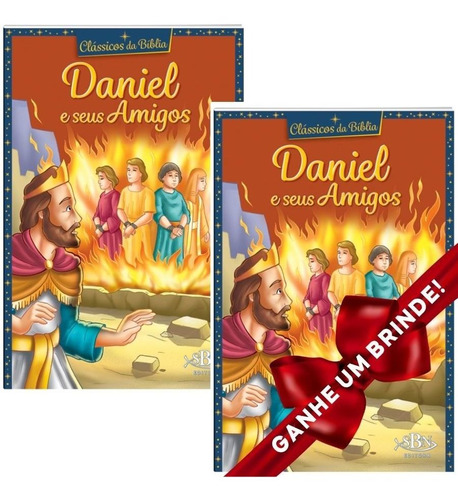 Combo 2 Livros Clássicos Da Bíblia: Daniel | Infantil